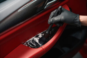 szczegółowy Auto Detailing wnętrza samochodu